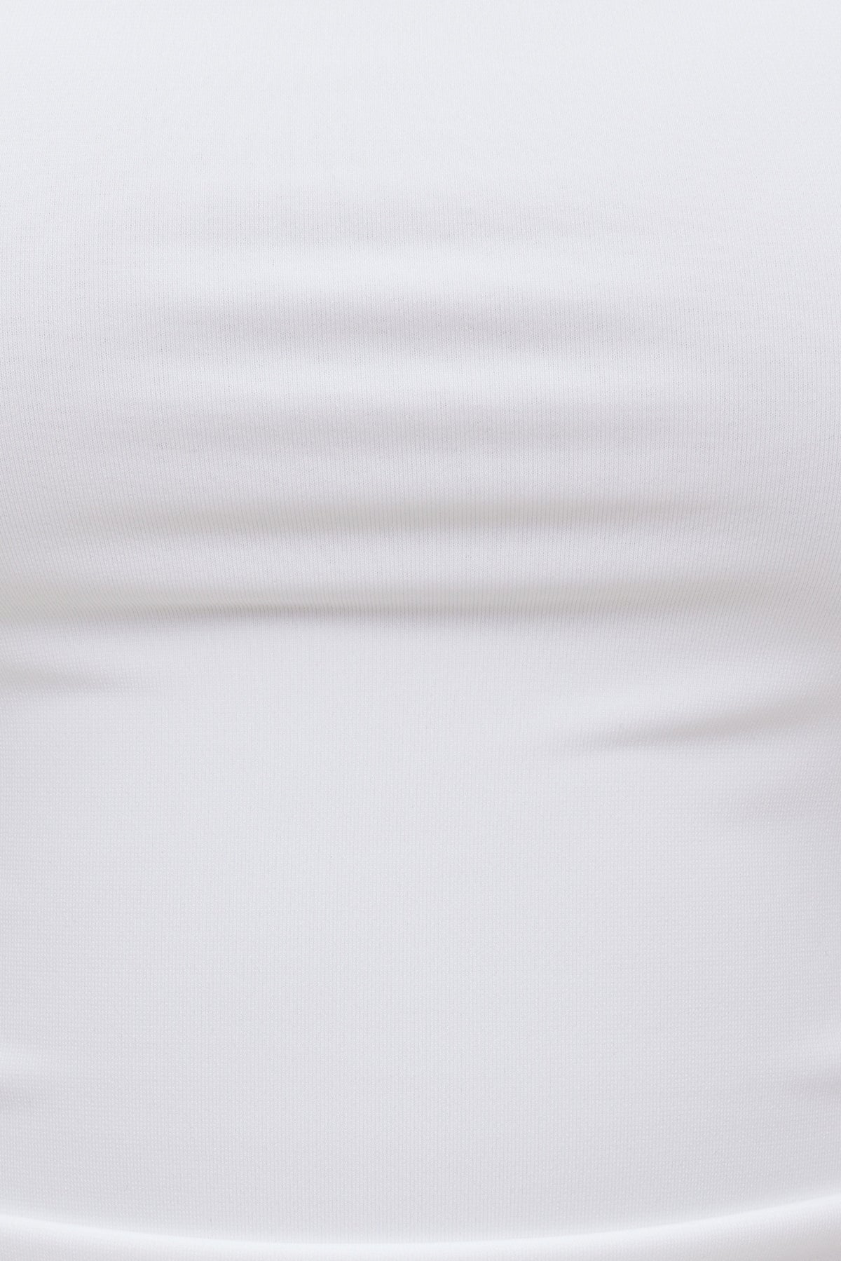 Dynamite Sculpt Halter Top White