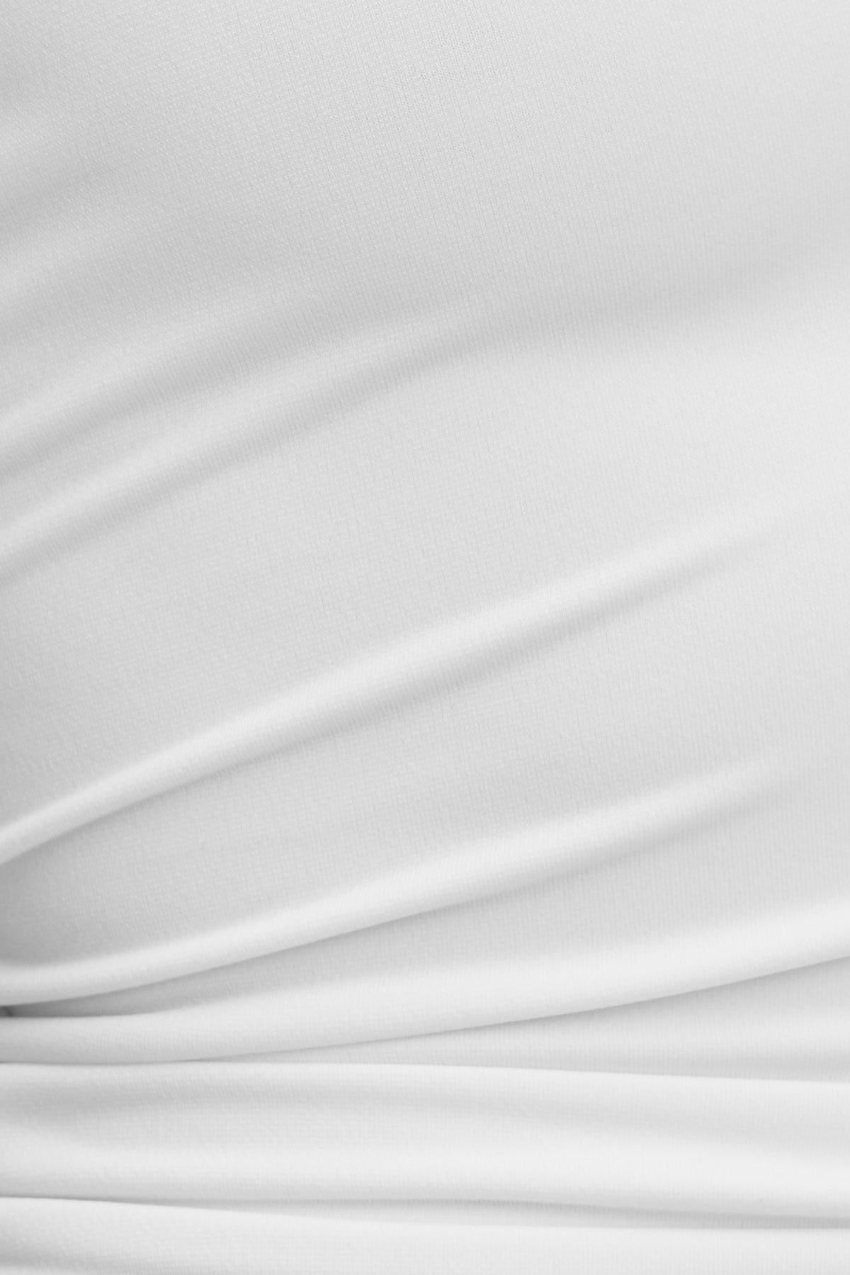 Dynamite Sculpt Plunge Halter Top White