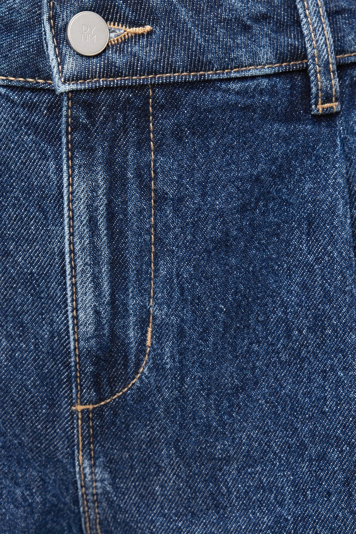 Dynamite Eliana High Rise Jean Shorts Blue