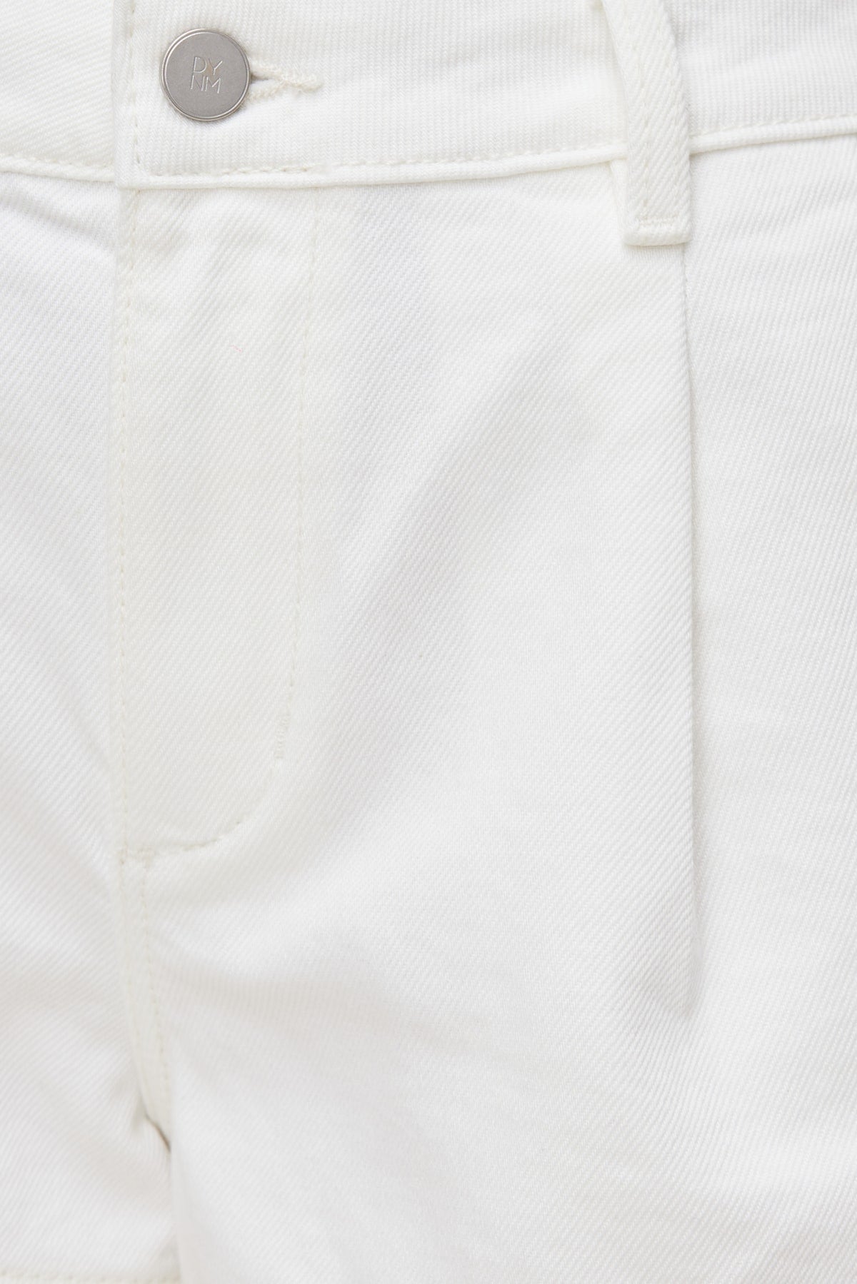 Dynamite Eliana High Rise Jean Shorts Beige