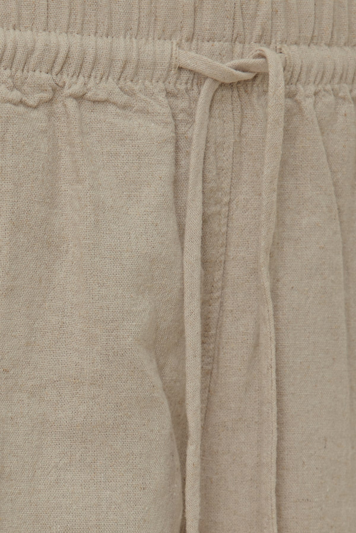 Dynamite Linen High Rise Shorts Beige