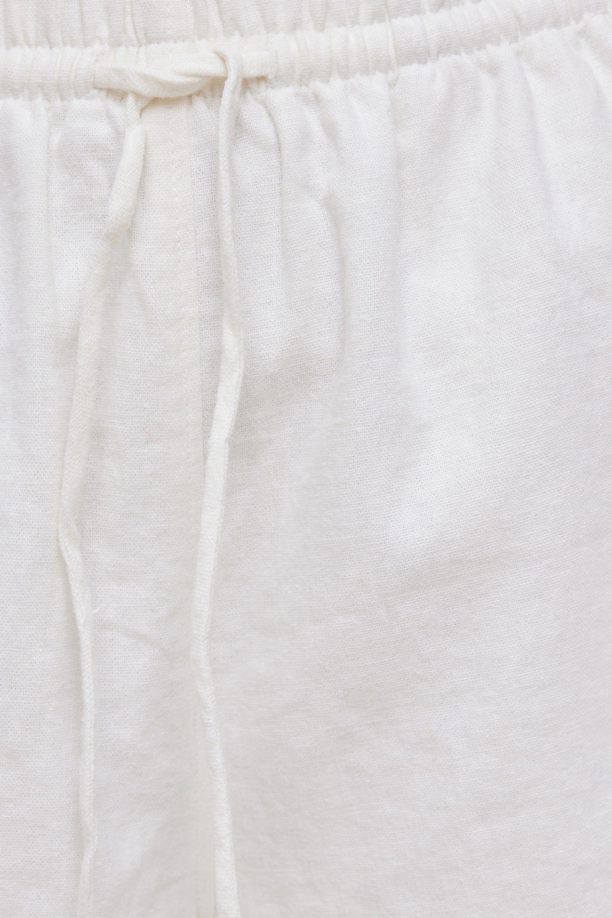 Dynamite Linen High Rise Shorts White