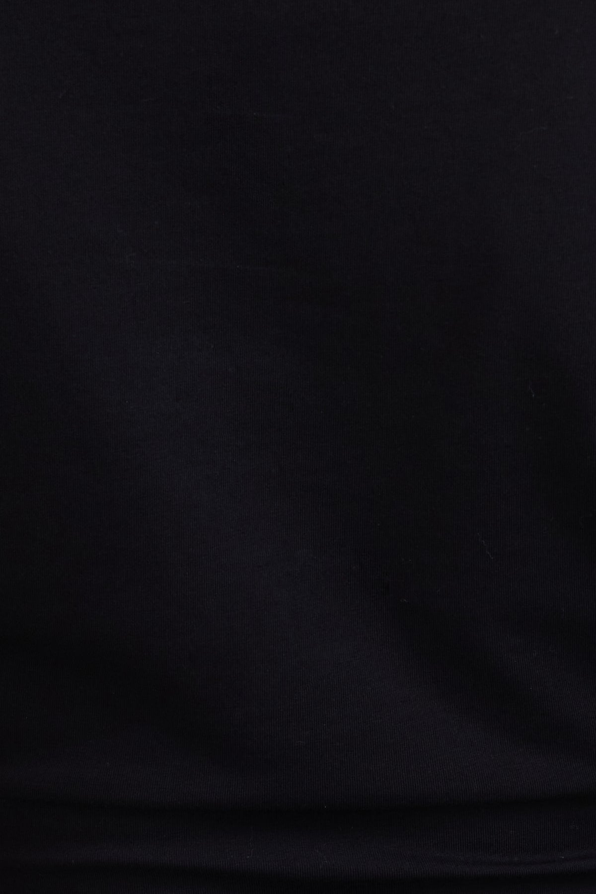 Dynamite Andrea Shirred Jersey T Shirt Black
