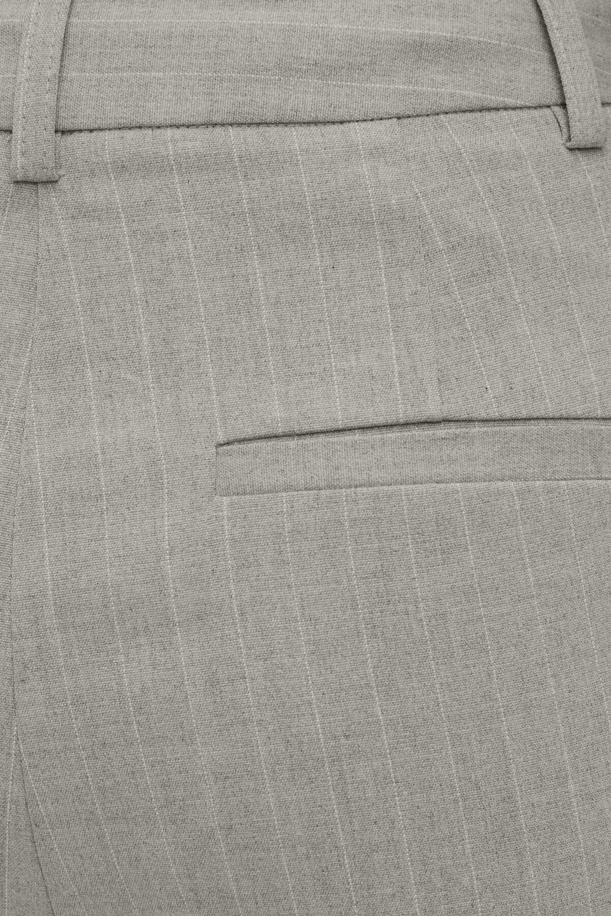 Dynamite Alex Pinstripe Wide Leg Pants Gray