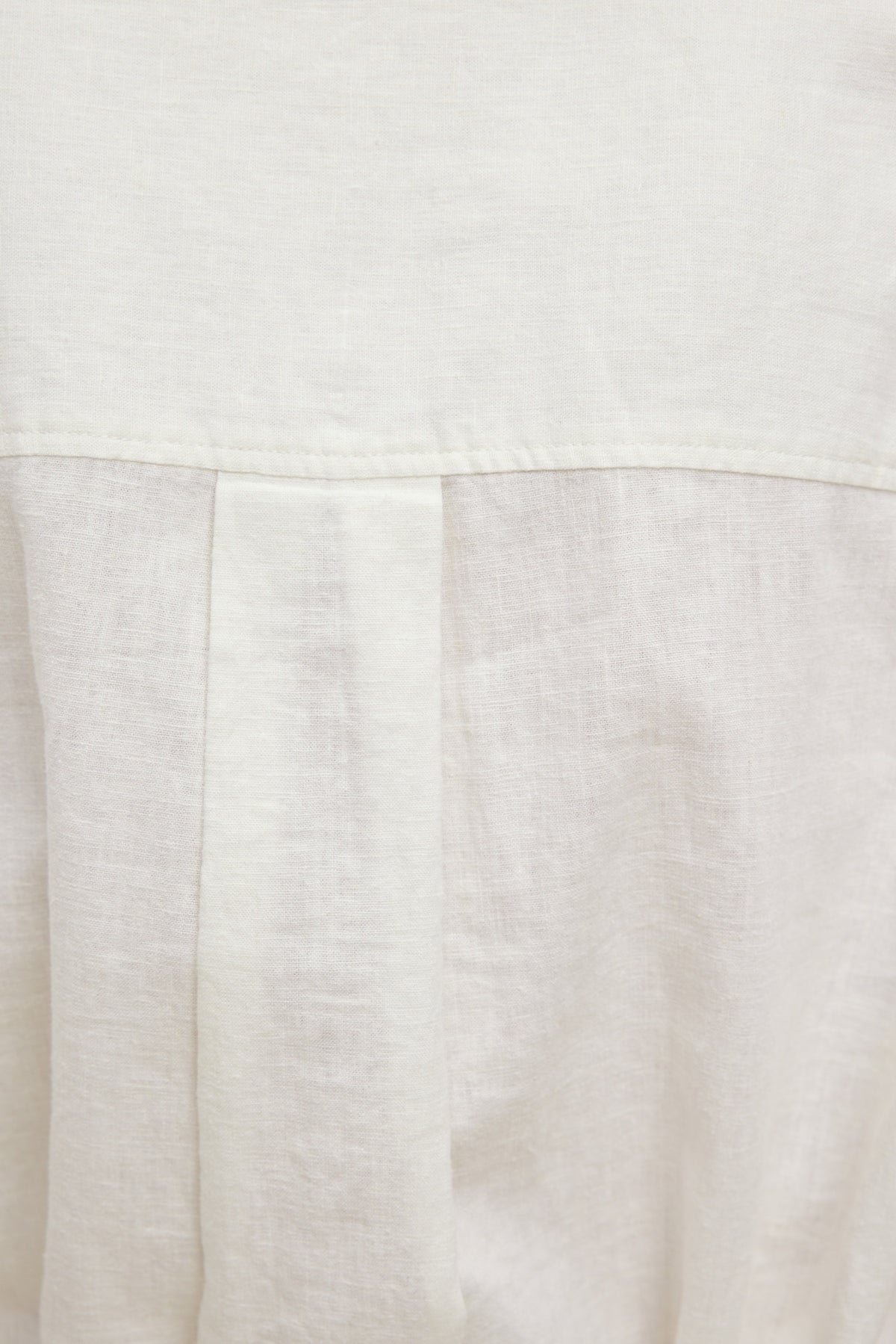 Dynamite Oversized Linen Shirt White