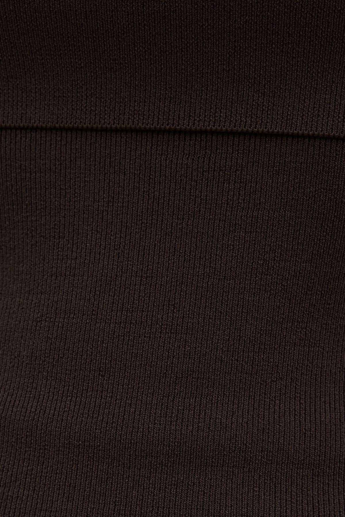Dynamite Rib Knit Off Shoulder Sweater Brown