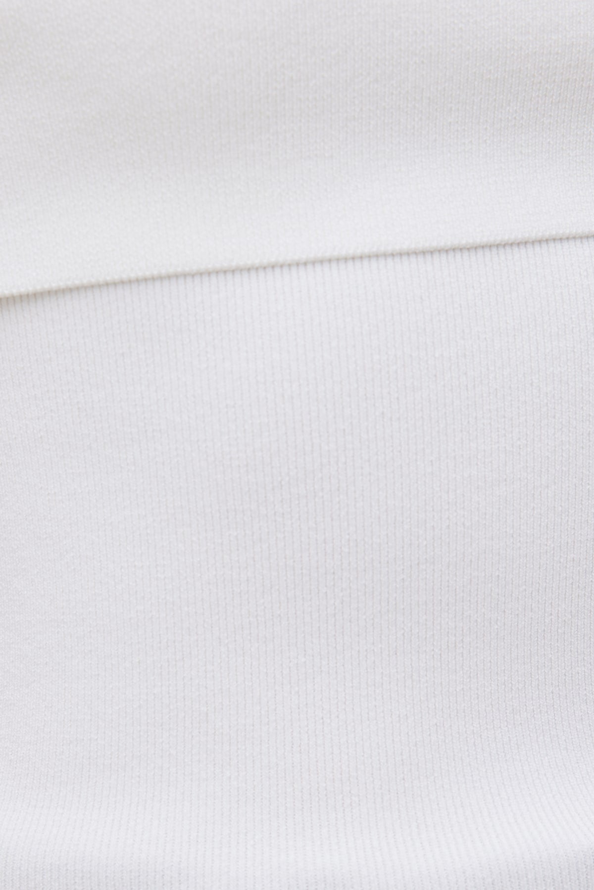 Dynamite Rib Knit Off Shoulder Sweater White