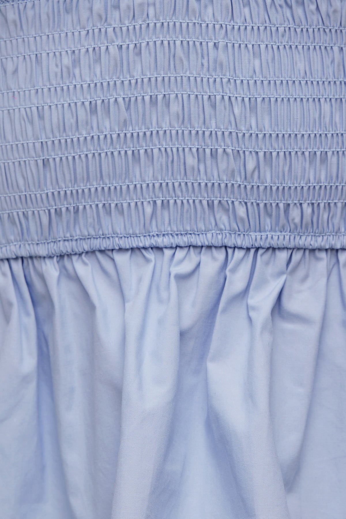Dynamite Poplin Halter Top Blue