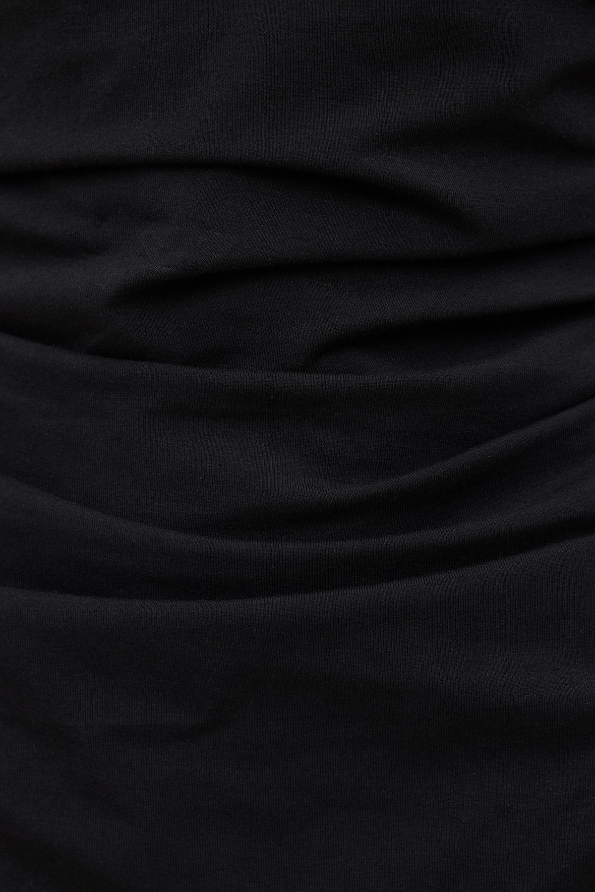 Dynamite Kate Cotton Mini Dress Black