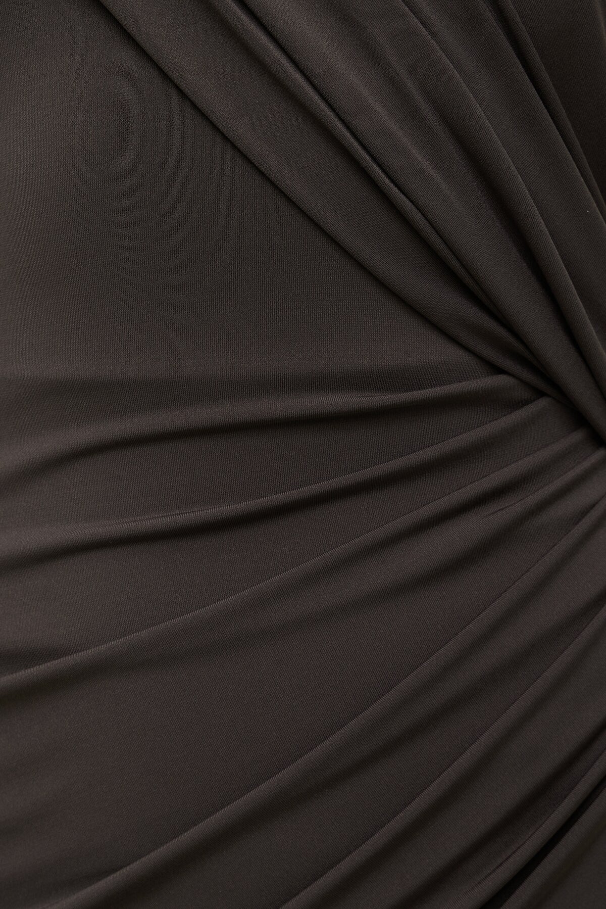 Dynamite Liana Sculpt Maxi Dress Brown