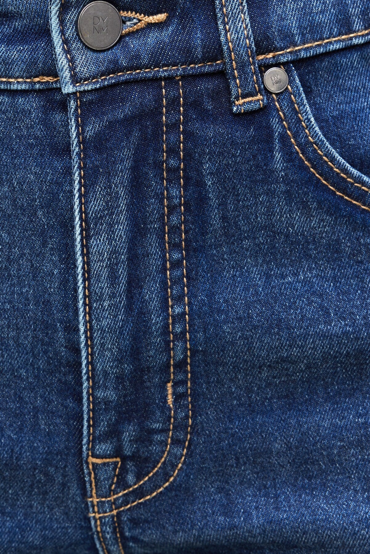 Dynamite Frenchie Stretch High Rise Slim Leg Jeans Blue