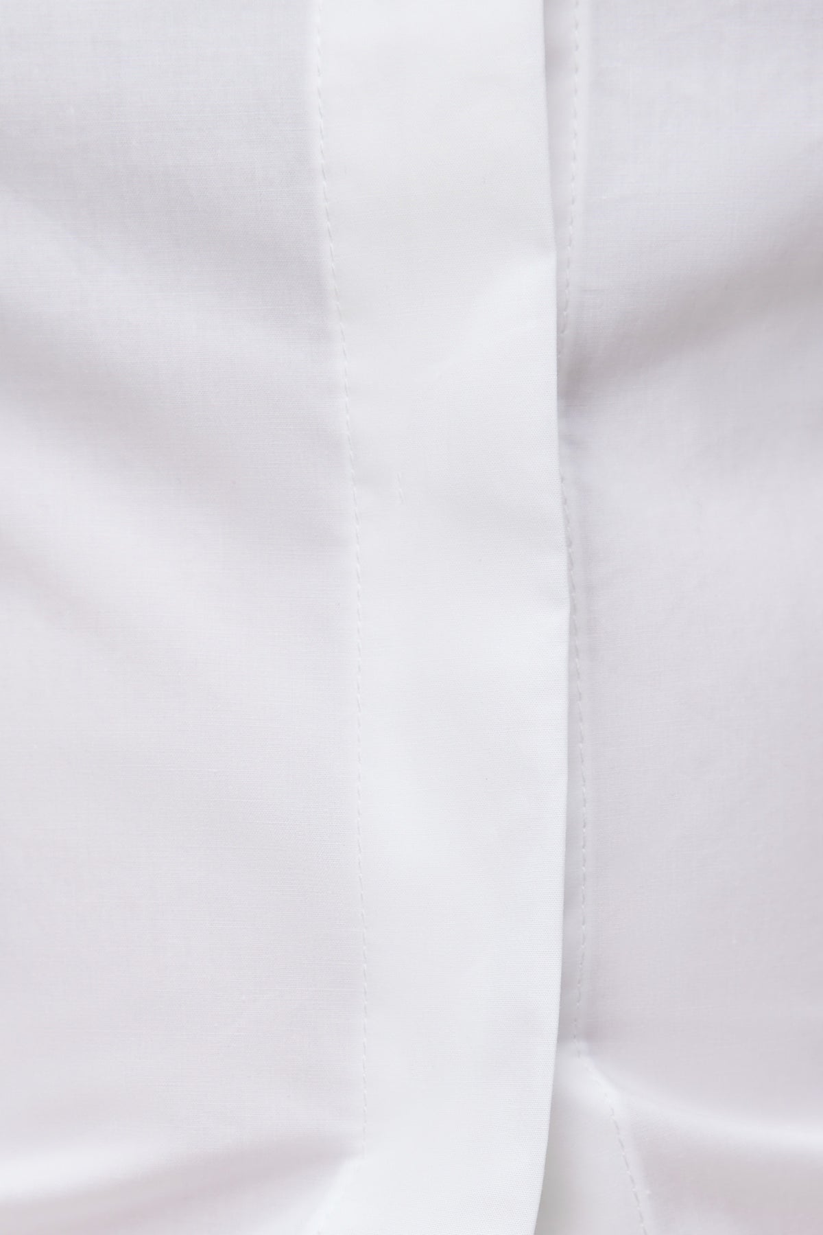 Dynamite Poplin Cinch Back Shirt White