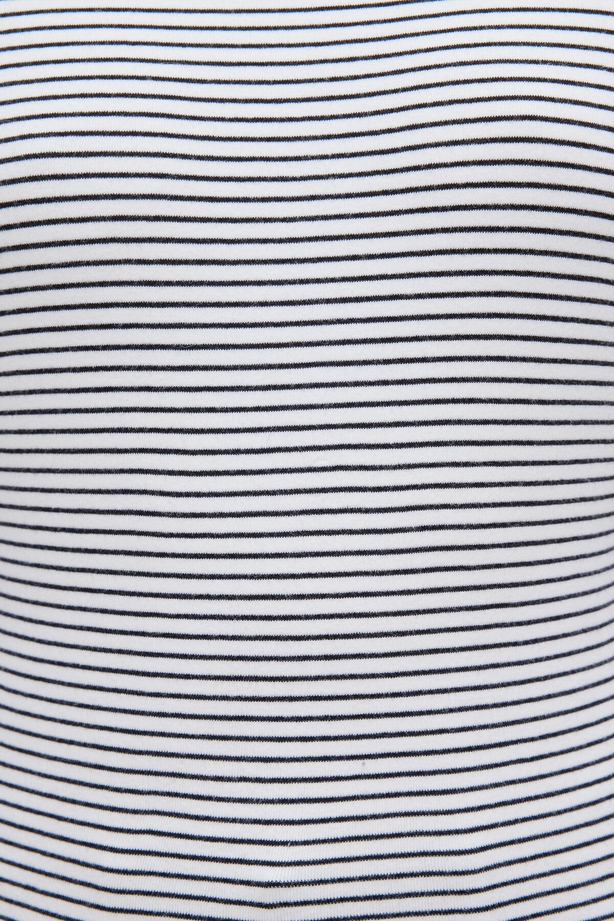 Dynamite Striped Dolman Heavy Cotton Top White