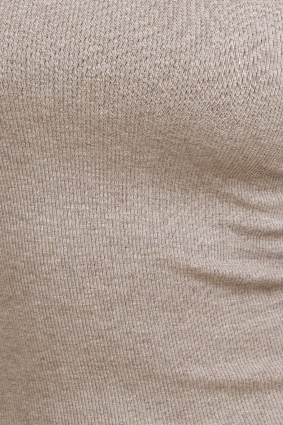 Dynamite Tedi Ribbed Long Sleeve T Shirt Brown