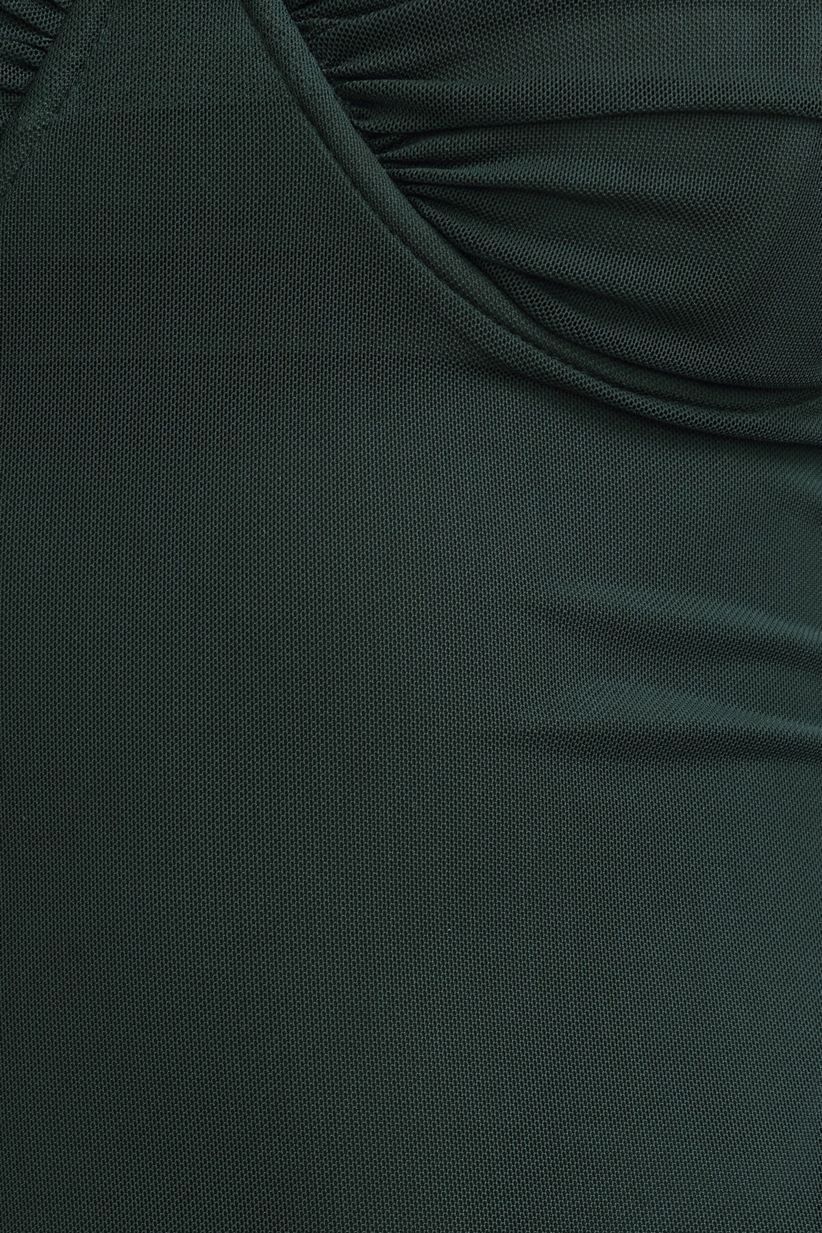 Dynamite Monet Mesh Maxi Dress Green