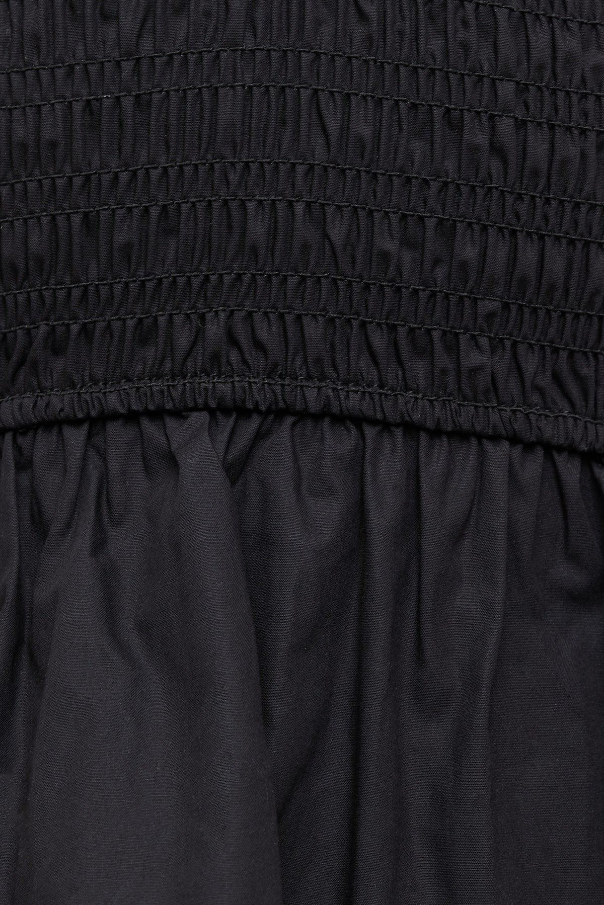 Dynamite Poplin Halter Top Black