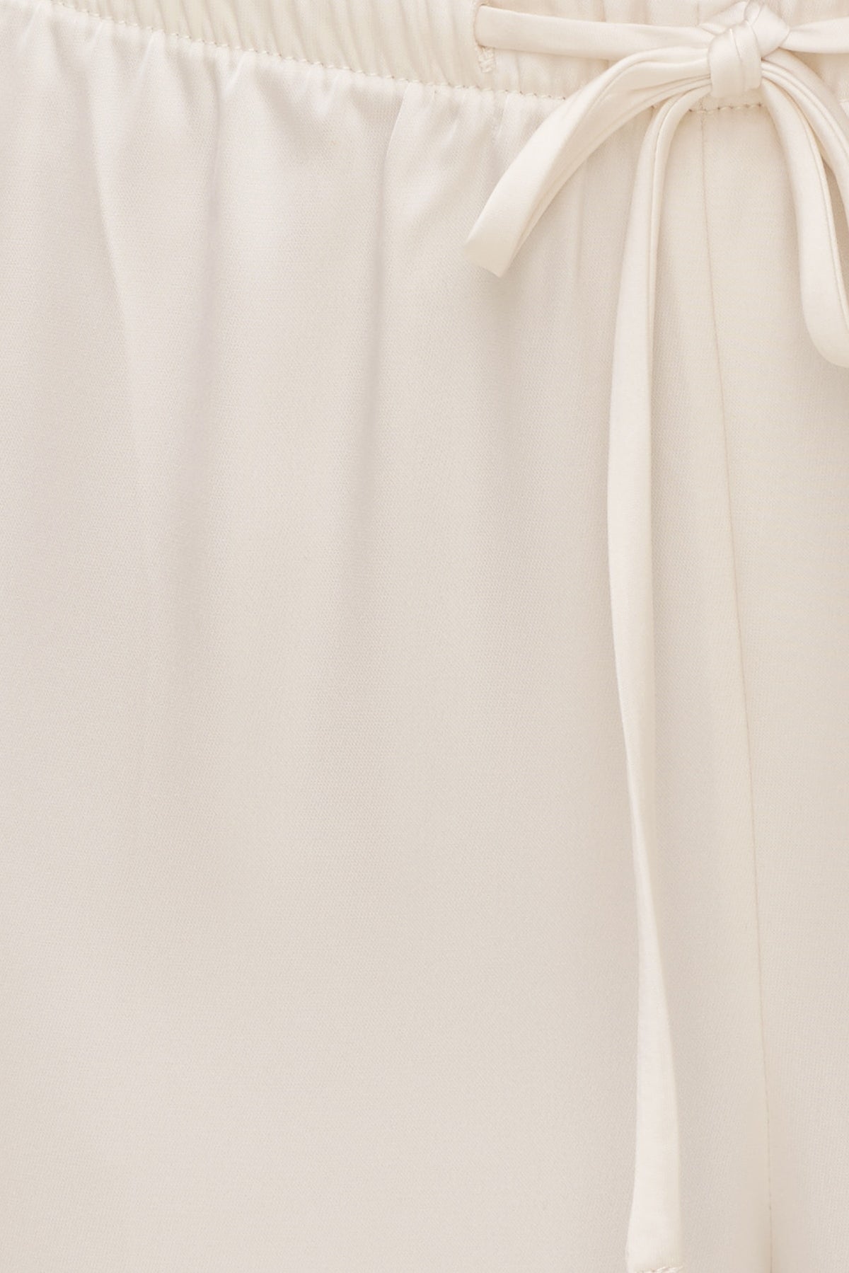 Dynamite Leo Satin Wide Leg Pants Beige
