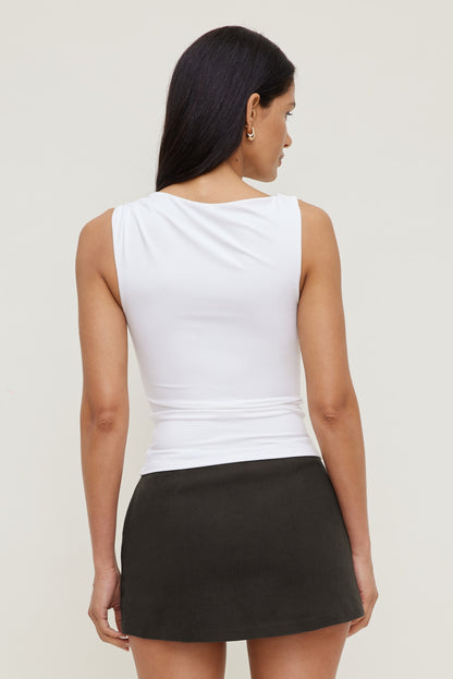 Dynamite Sculpt Metal Detail Top White