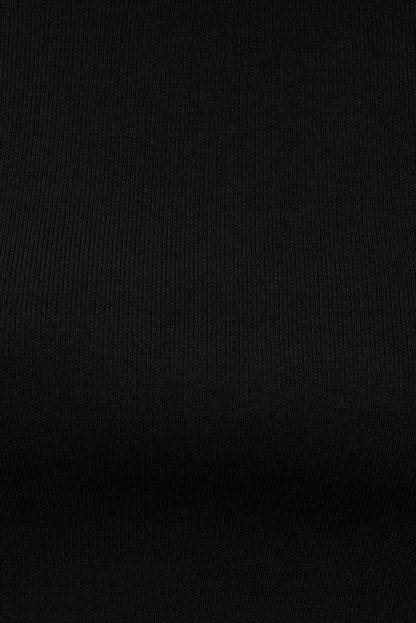 Dynamite Clara Short Sleeve Sweater Black
