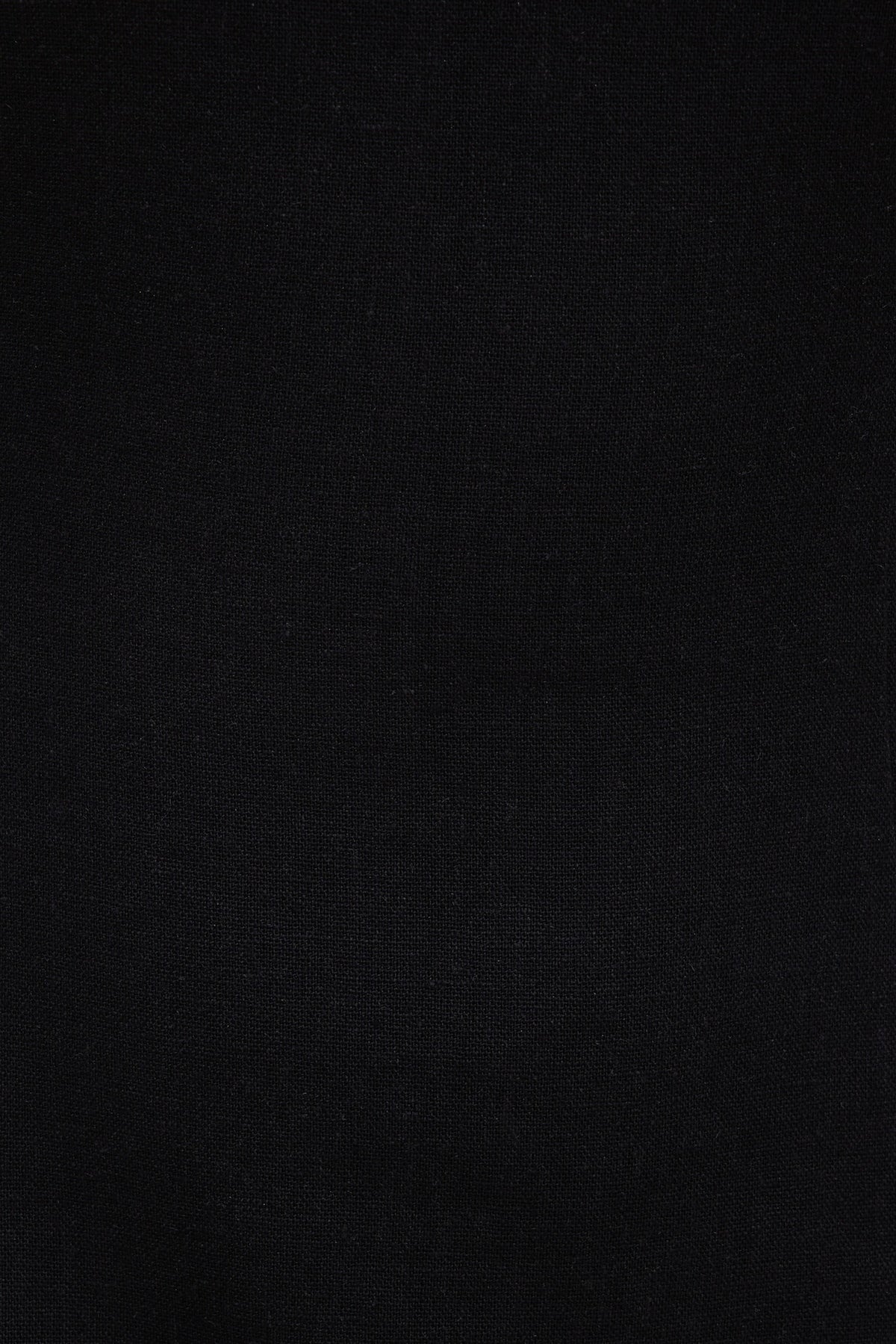 Dynamite Alaya Linen Mini Dress Black