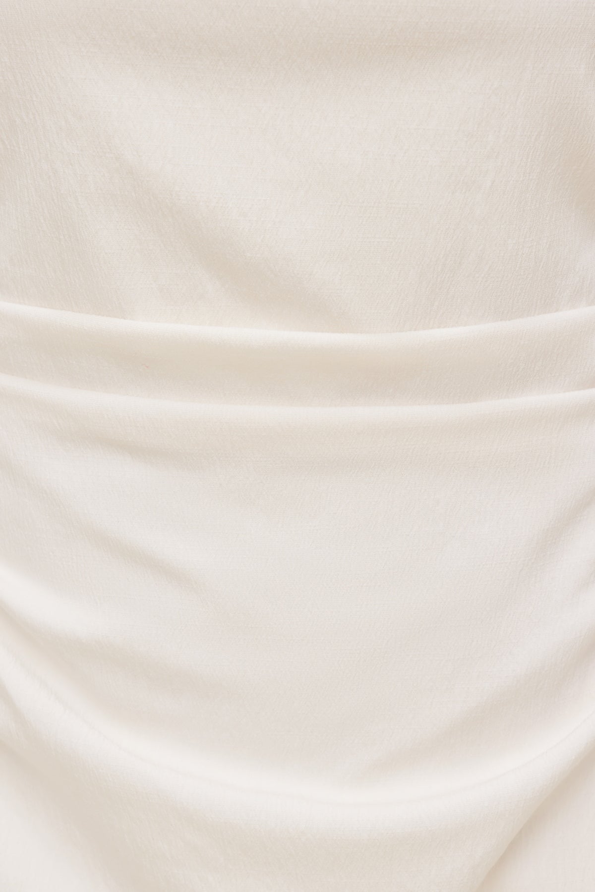 Dynamite Cowl Halter Mini Dress Beige