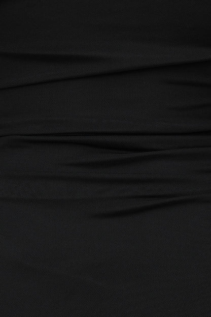 Dynamite Kristina Mesh Maxi Dress Black