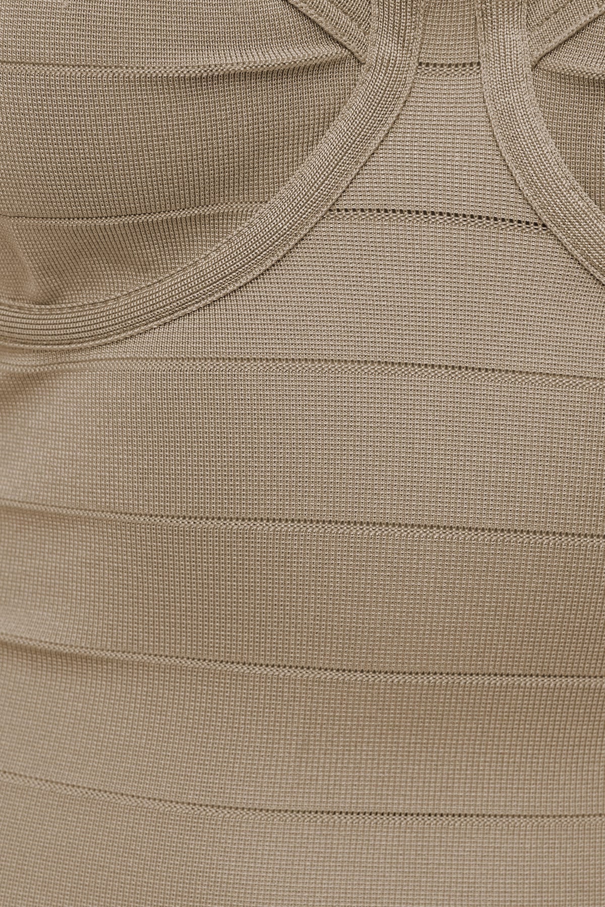 Dynamite Bandage Midi Dress Beige