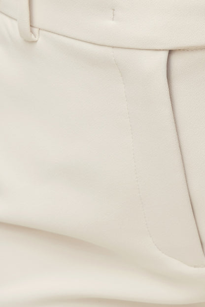 Dynamite High Rise Slim Straight Leg Pants Beige