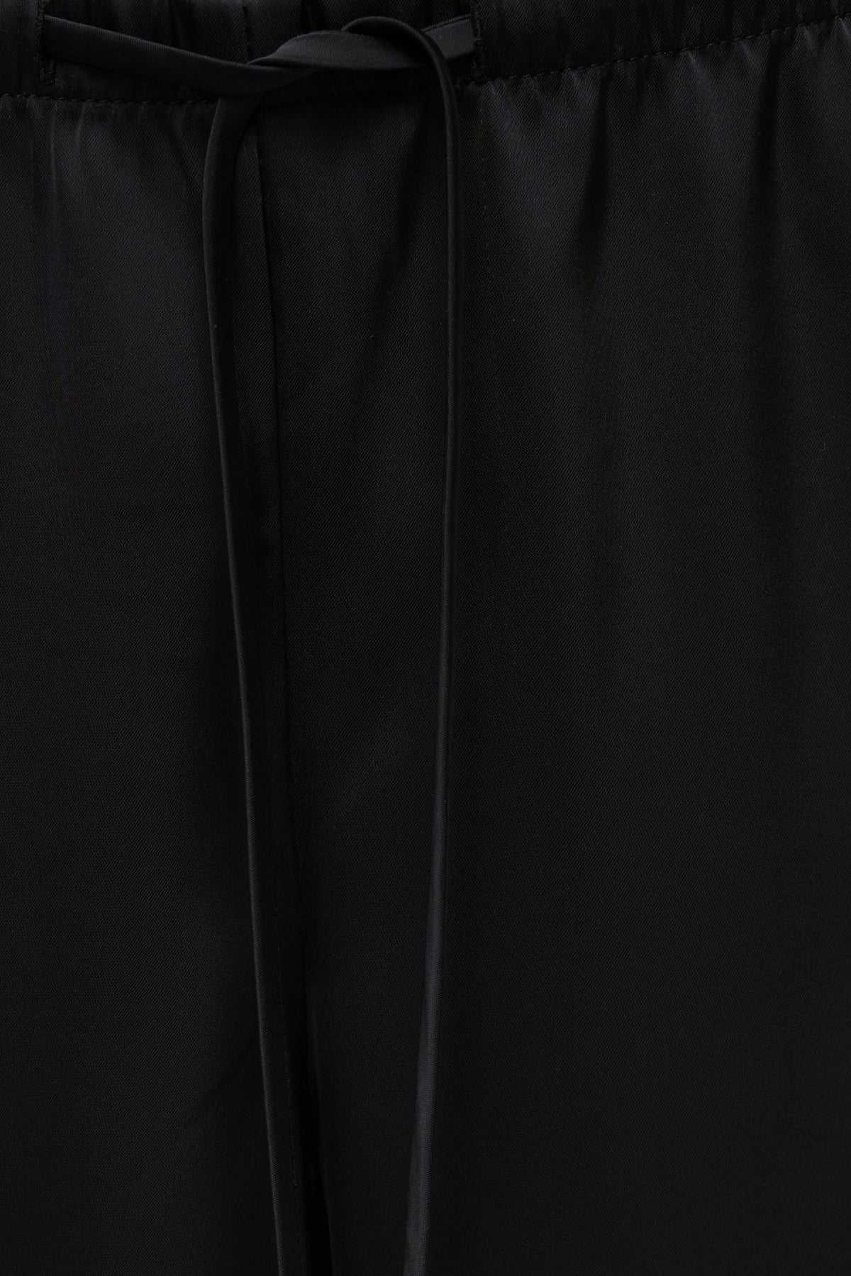 Dynamite Leo Satin Wide Leg Pants Black