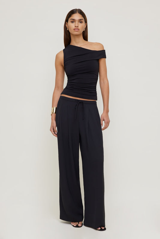 Dynamite Palazzo Pants Black