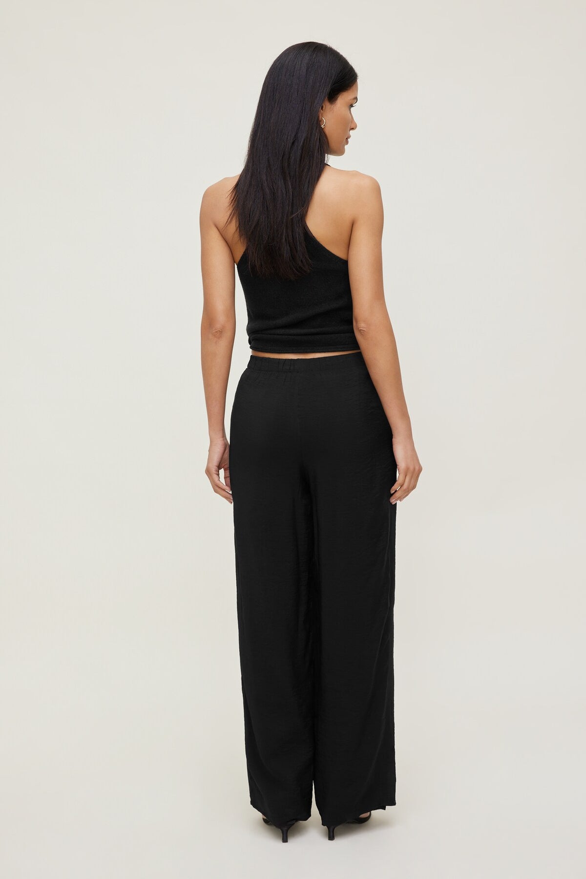 Dynamite Priya Wide Leg Pants BLACK