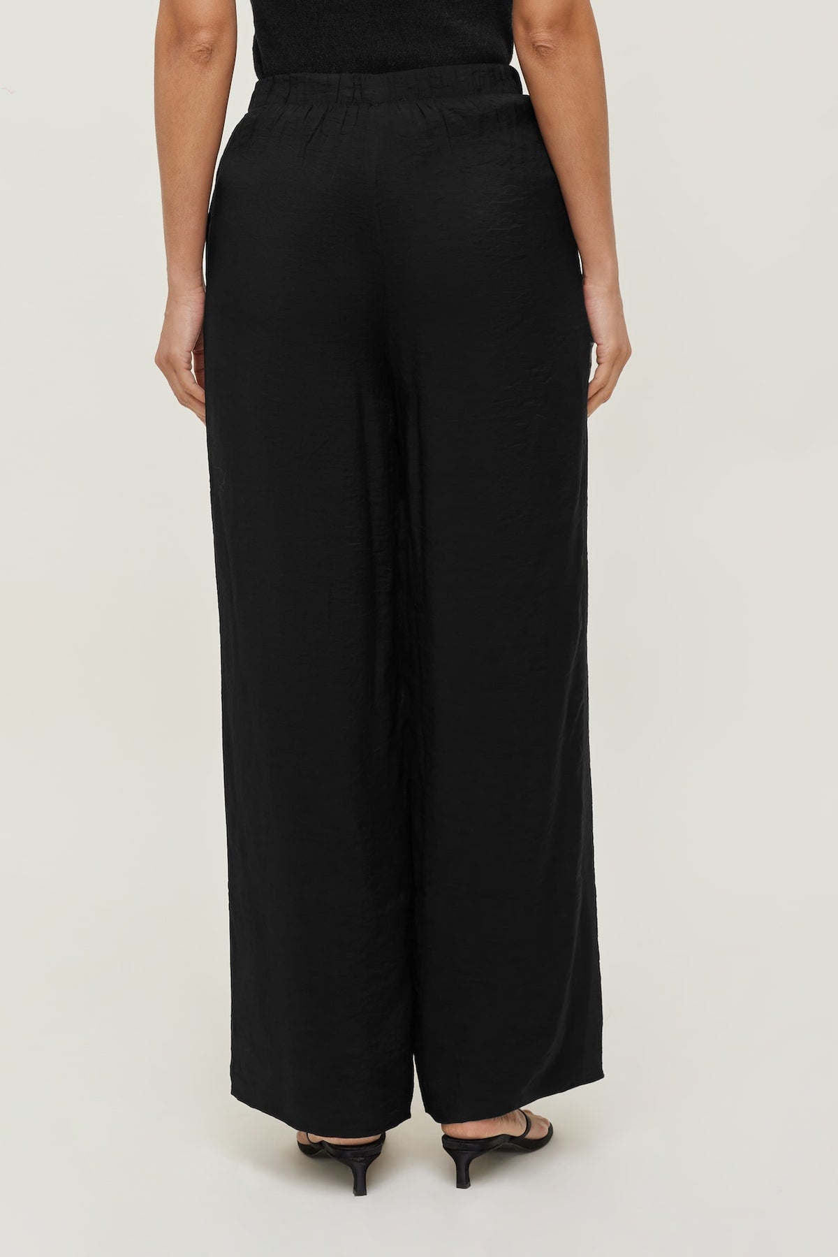 Dynamite Priya Wide Leg Pants BLACK