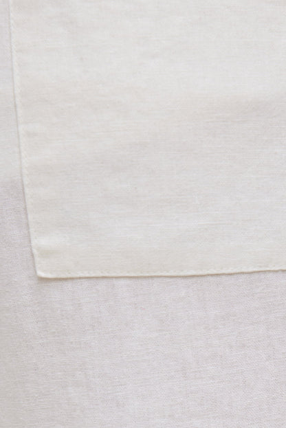 Dynamite Leo Linen Wide Leg Pants White
