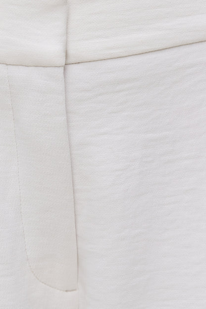 Dynamite Alex Airflow Wide Leg Pants White