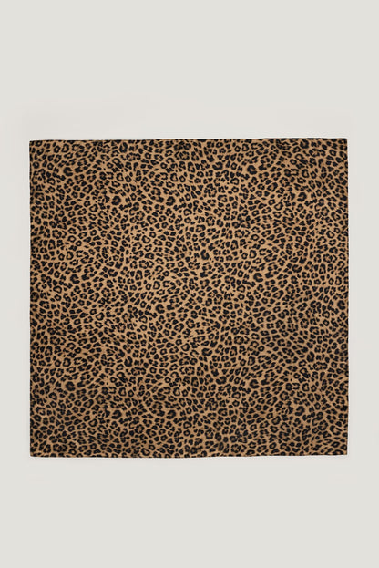 Dynamite Satin Feel Scarf Brown