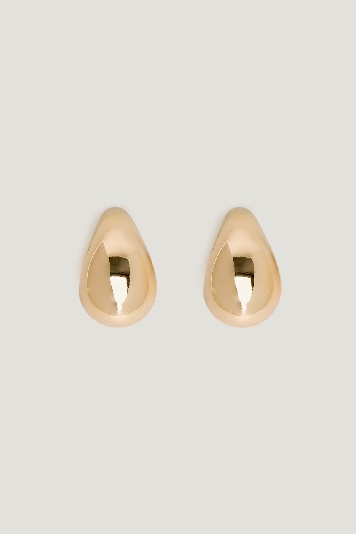 Dynamite Mini Loop Teardrop Earrings Yellow