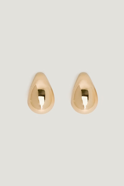 Dynamite Mini Loop Teardrop Earrings Yellow