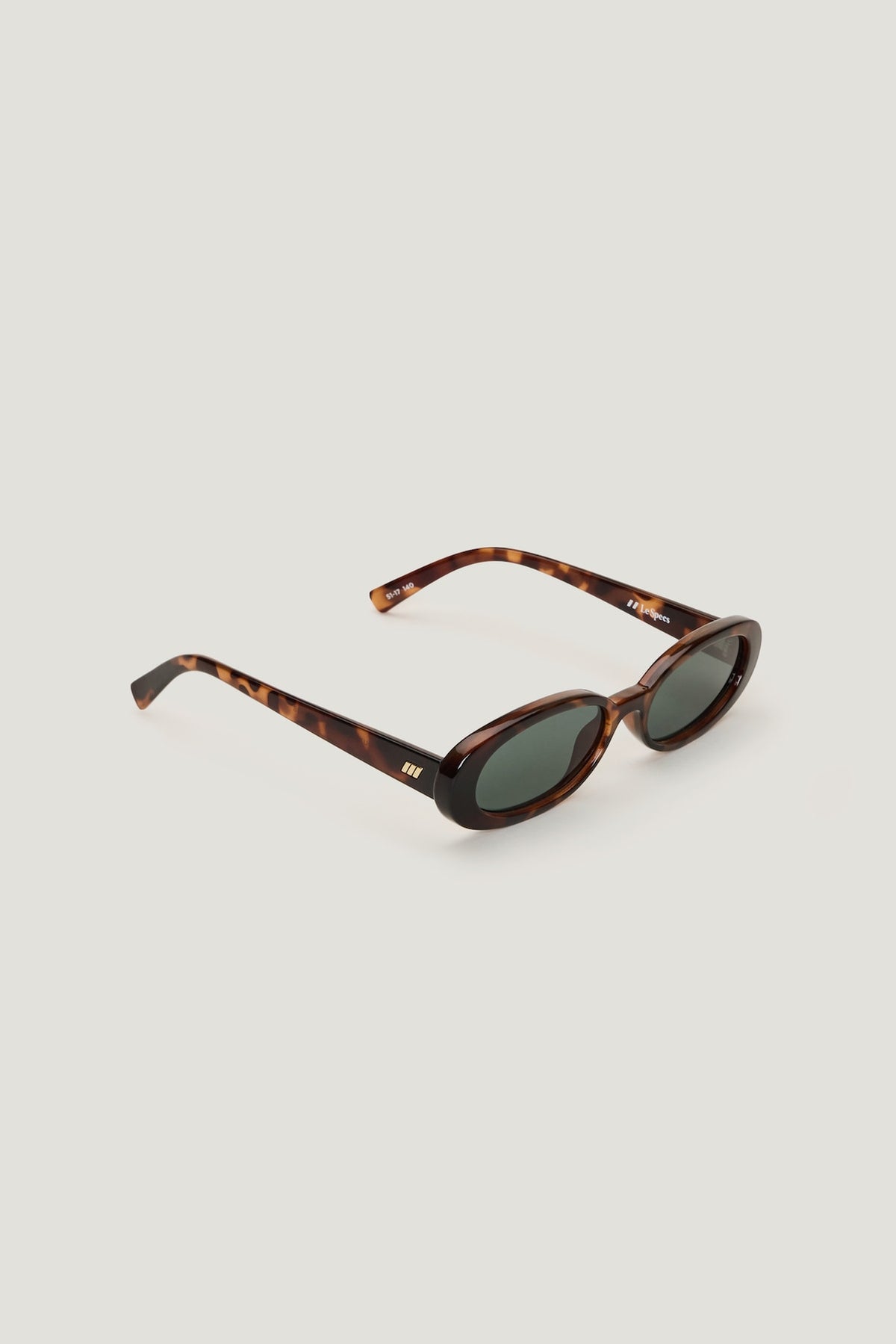 Dynamite LE SPECS | Outta Love Oval Sunglasses Brown