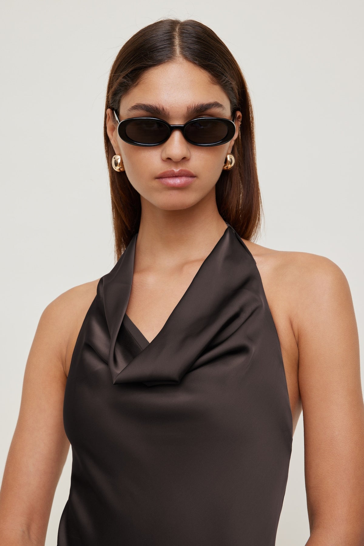 Dynamite LE SPECS | Outta Love Oval Sunglasses PURPLE