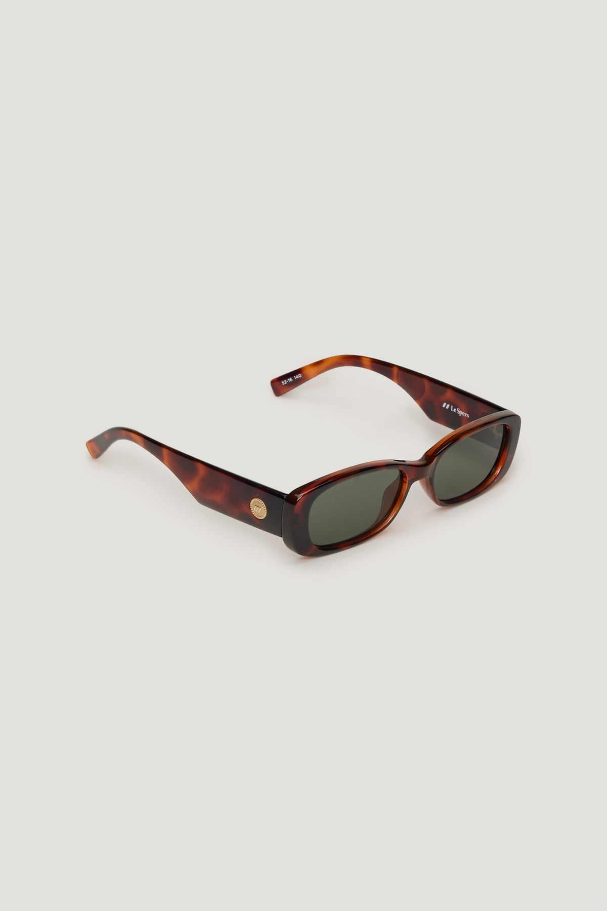 Dynamite LE SPECS | Unreal Rectangular Sunglasses Brown