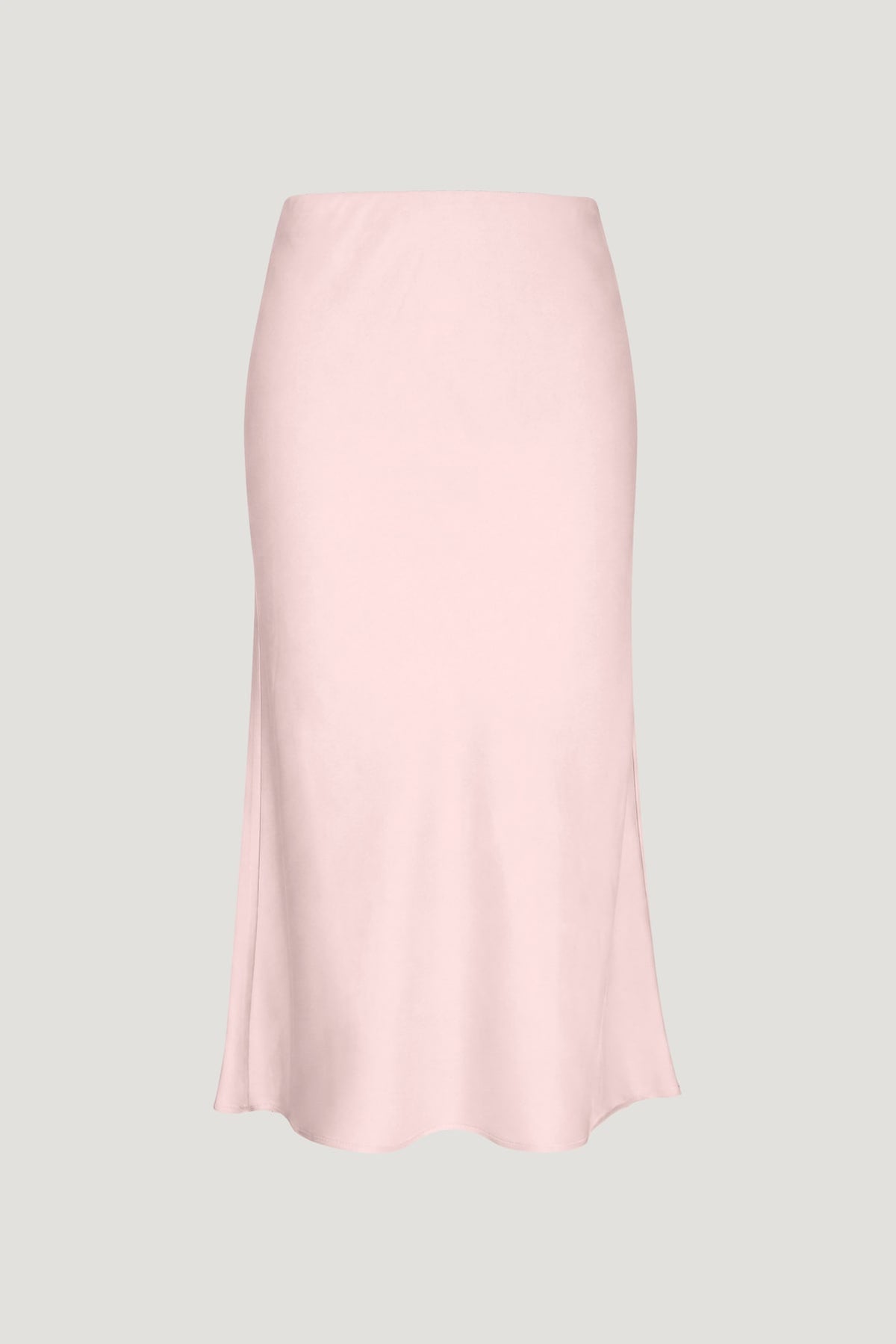 Dynamite Delila Satin Midi Skirt Pink