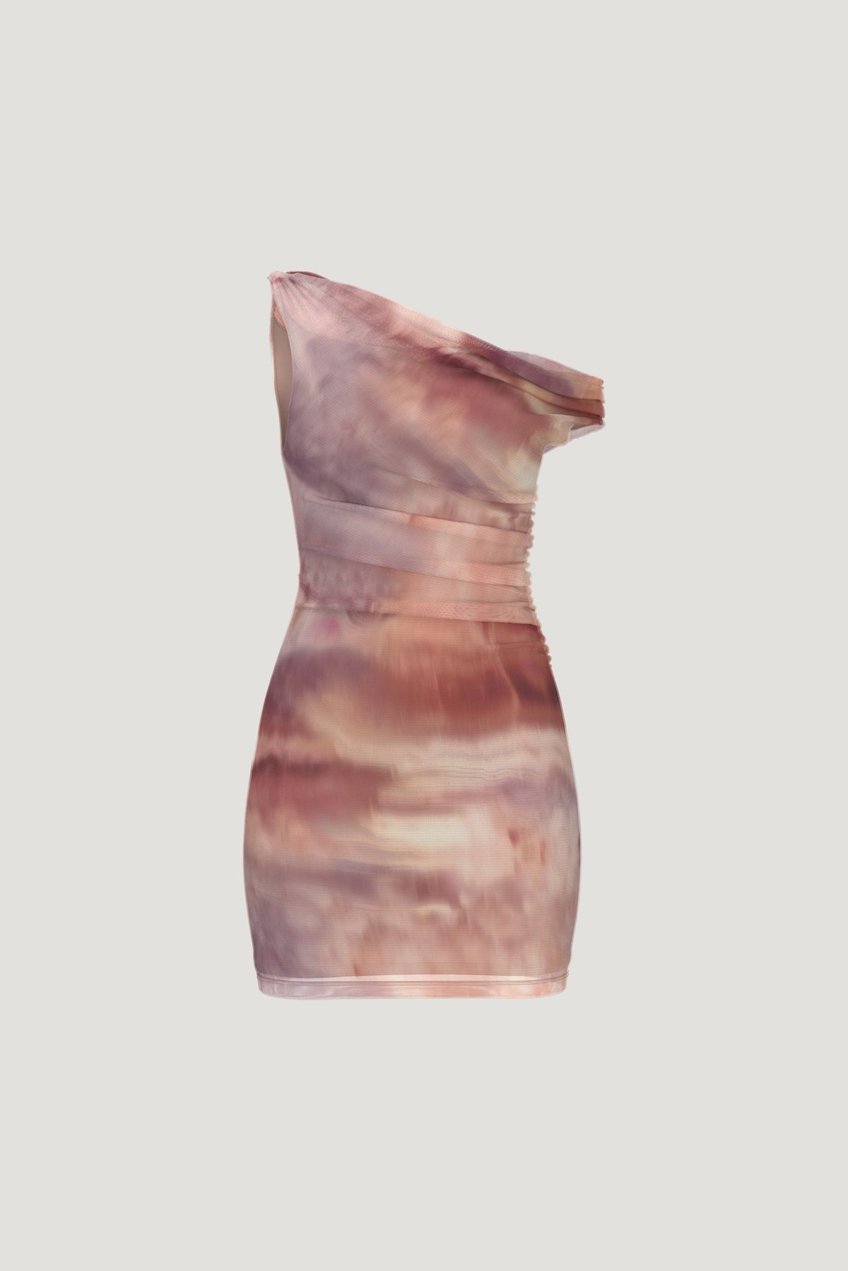 Dynamite Jayde Mesh Mini Dress Pink
