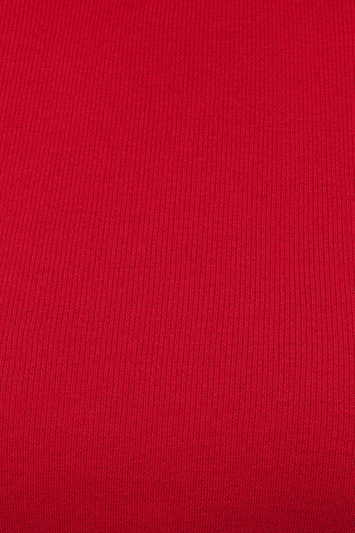 Dynamite Clara Short Sleeve Sweater Red