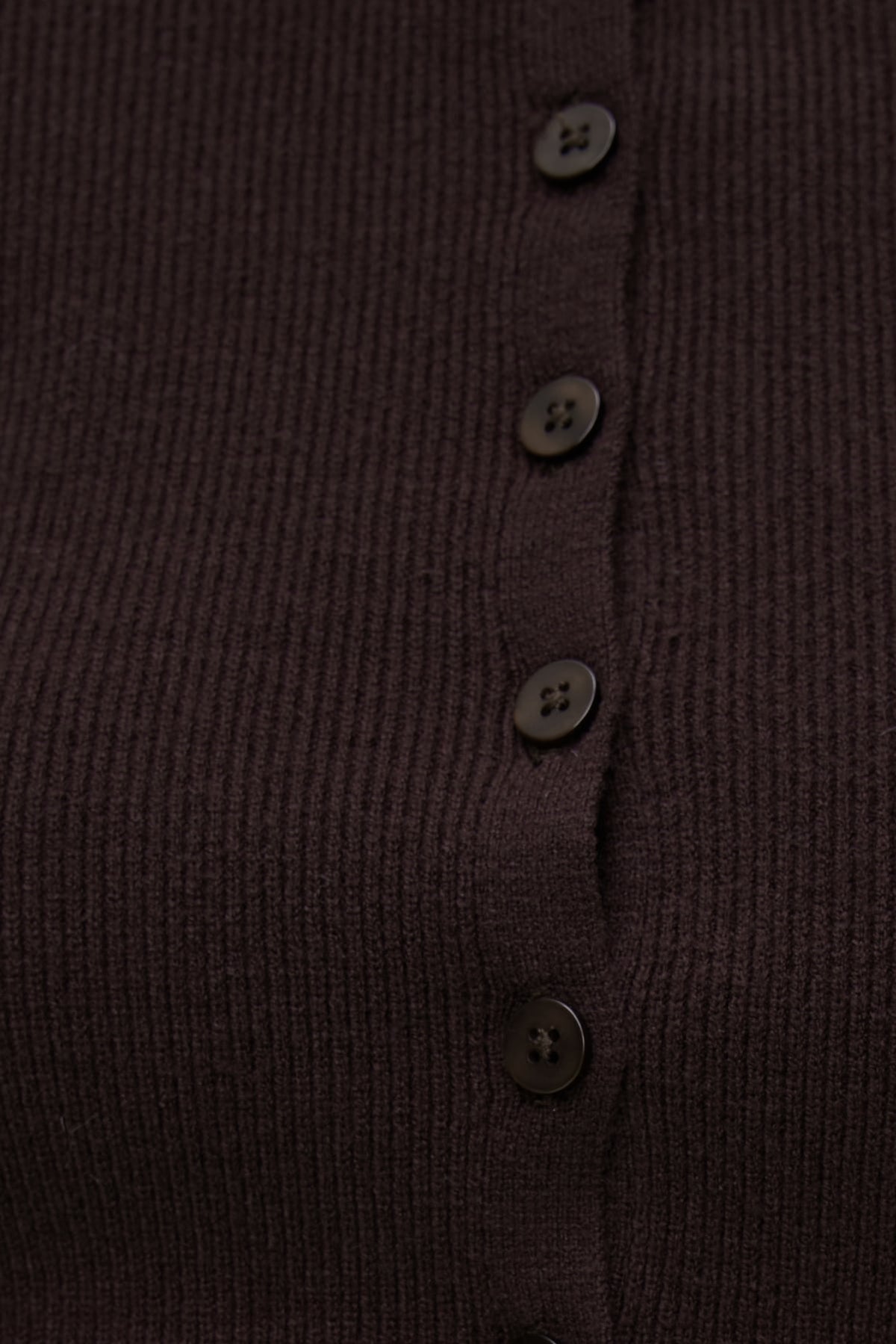 Dynamite Sara Ribbed Cinch Hem Cardigan Purple
