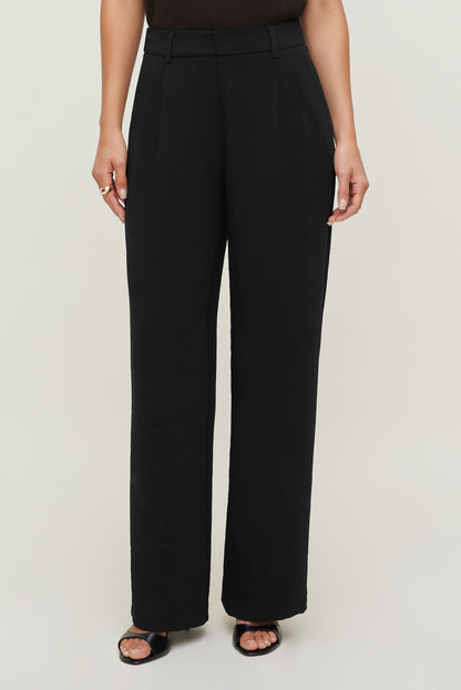 Dynamite Alex Airflow Wide Leg Pants Black