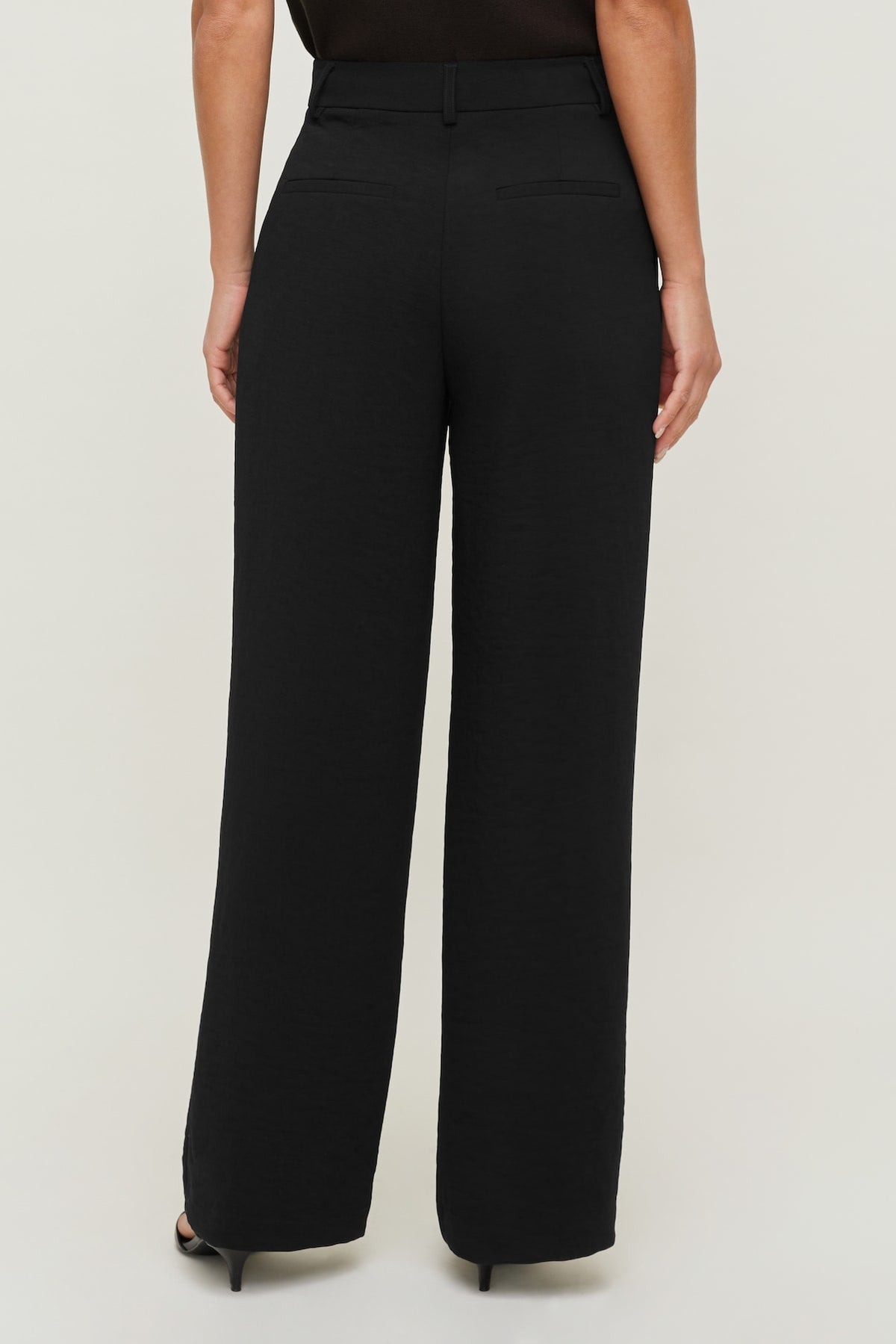Dynamite Alex Airflow Wide Leg Pants Black