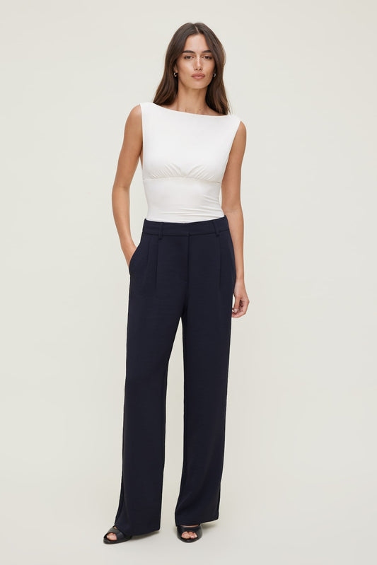 Dynamite Alex Airflow Wide Leg Pants Navy