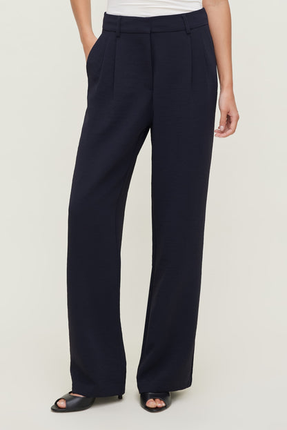 Dynamite Alex Airflow Wide Leg Pants Navy