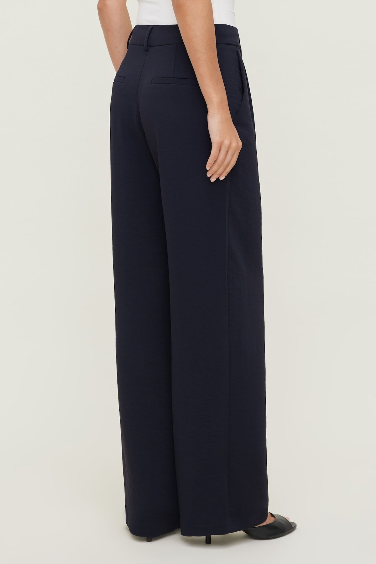 Dynamite Alex Airflow Wide Leg Pants Navy