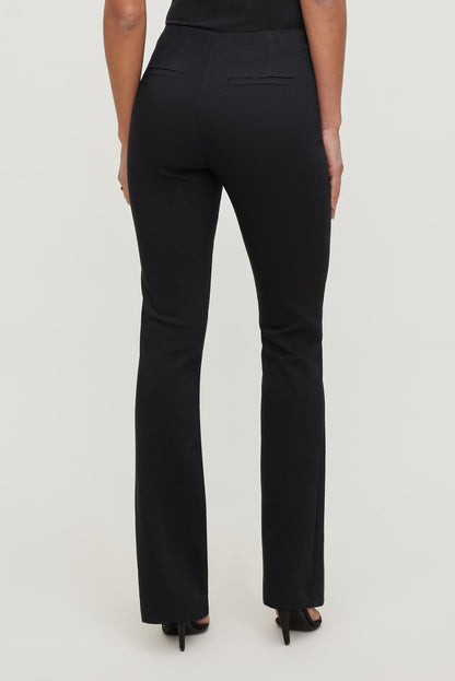 Dynamite High Rise Slim Bootcut Pants Black
